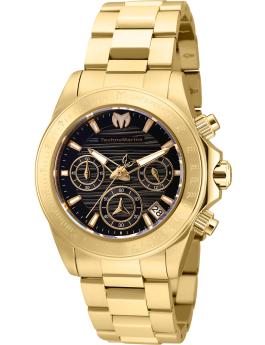 TechnoMarine Manta TM-219014 Women's Watch - Quartz Movement - Stainless Steel with Black Dial - 38 mm
