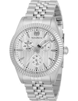 TechnoMarine Sea TM-719011 Women's Watch - Quartz Movement - Stainless Steel with White Dial - 38 mm