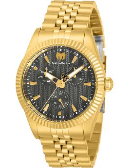 TechnoMarine Sea TM-719017 Reloj para Mujer - Movimiento de Cuarzo - Acero Inoxidable con Esfera Gris - 38 mm