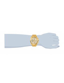 Invicta Bolt 34121 Relógio Masculino - Movimento de Quartzo - Aço Inoxidável com Mostrador Prateado - 50 mm