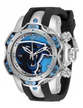 Invicta NFL - Carolina Panthers 33096 Relógio de Homem Quartzo  - 44mm