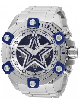 Invicta NFL - Dallas Cowboys 35498 Reloj para Hombre Cuarzo  - 56mm