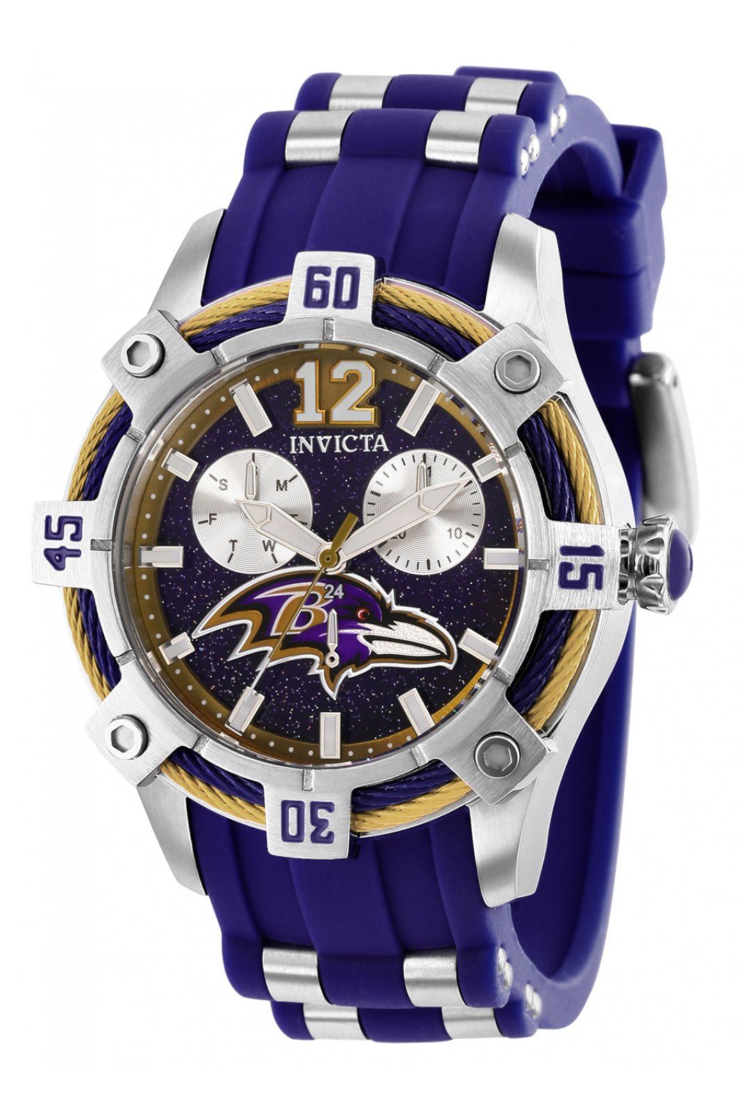 Symposium Corporation niezen Invicta Horloge NFL - Baltimore Ravens 35798 - Officiële Invicta Shop -  Gratis verzending!