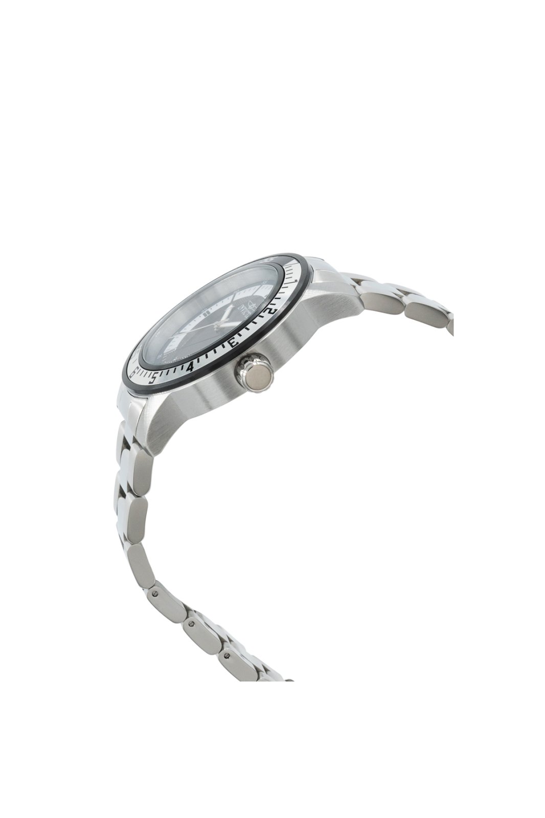 Invicta Specialty 38593 Men's Watch - Quartz Movement - Stainless Steel with Black Dial - 45 mm