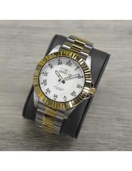 Invicta Pro Diver 16740 Relógio Masculino - Movimento Quartz - Aço Inoxidável com Mostrador Branco - 44 mm