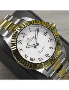 Invicta Pro Diver 16740 Relógio Masculino - Movimento Quartz - Aço Inoxidável com Mostrador Branco - 44 mm