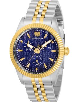 TechnoMarine Sea TM-719015 Women's Watch - Quartz Movement - Stainless Steel with Blue Dial - 38 mm