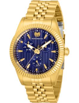 TechnoMarine Sea TM-719018 Women's Watch - Quartz Movement - Stainless Steel with Blue Dial - 38 mm