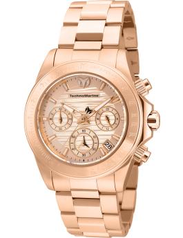 TechnoMarine Manta TM-219017 Women's Watch - Quartz Movement - Stainless Steel with Rose Gold Dial - 38 mm