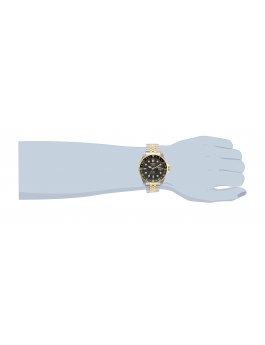 Invicta Pro Diver 35131 Orologio da Uomo - Movimento al Quarzo - Acciaio Inossidabile con Quadrante Nero - 43 mm