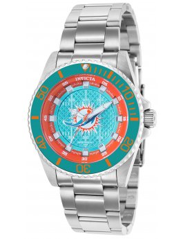Invicta NFL - Miami Dolphins 36946 Reloj  Cuarzo  - 38mm