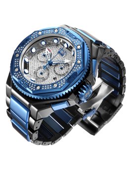 Invicta SHAQ 37474 Relógio de Homem Quartzo  - 55mm - Com 360 diamantes