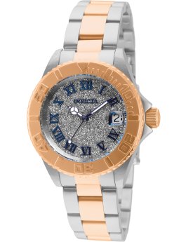 Invicta Angel 33362 Ženski ura - Quartz mehanizem - Nerjaveče jeklo s srebrno številčnico - 34 mm