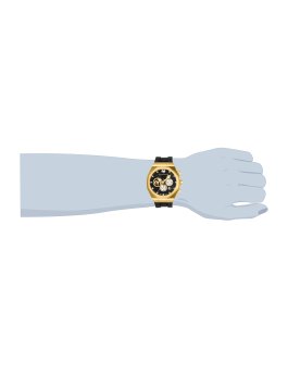 TechnoMarine Reef TM-520002 Reloj de Hombre - Movimiento de Cuarzo - Acero Inoxidable con Esfera Negra - 45 mm