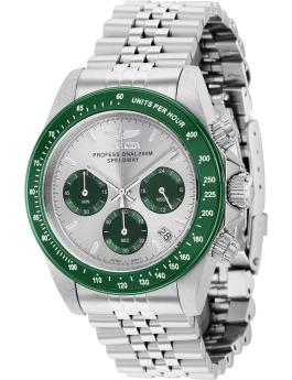 Invicta Speedway 36734 Men's Watch - Quartz Movement - Stainless Steel with Grey Dial - 39 mm