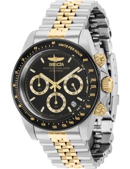 Invicta Speedway 36739 Men's Watch - Quartz Movement - Stainless Steel with Black Dial - 39 mm