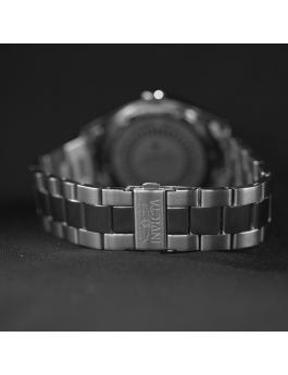 Invicta Aviator 38965 Zegarek męski - Mechanizm kwarcowy - Stal nierdzewna z niebieską tarczą - 45 mm