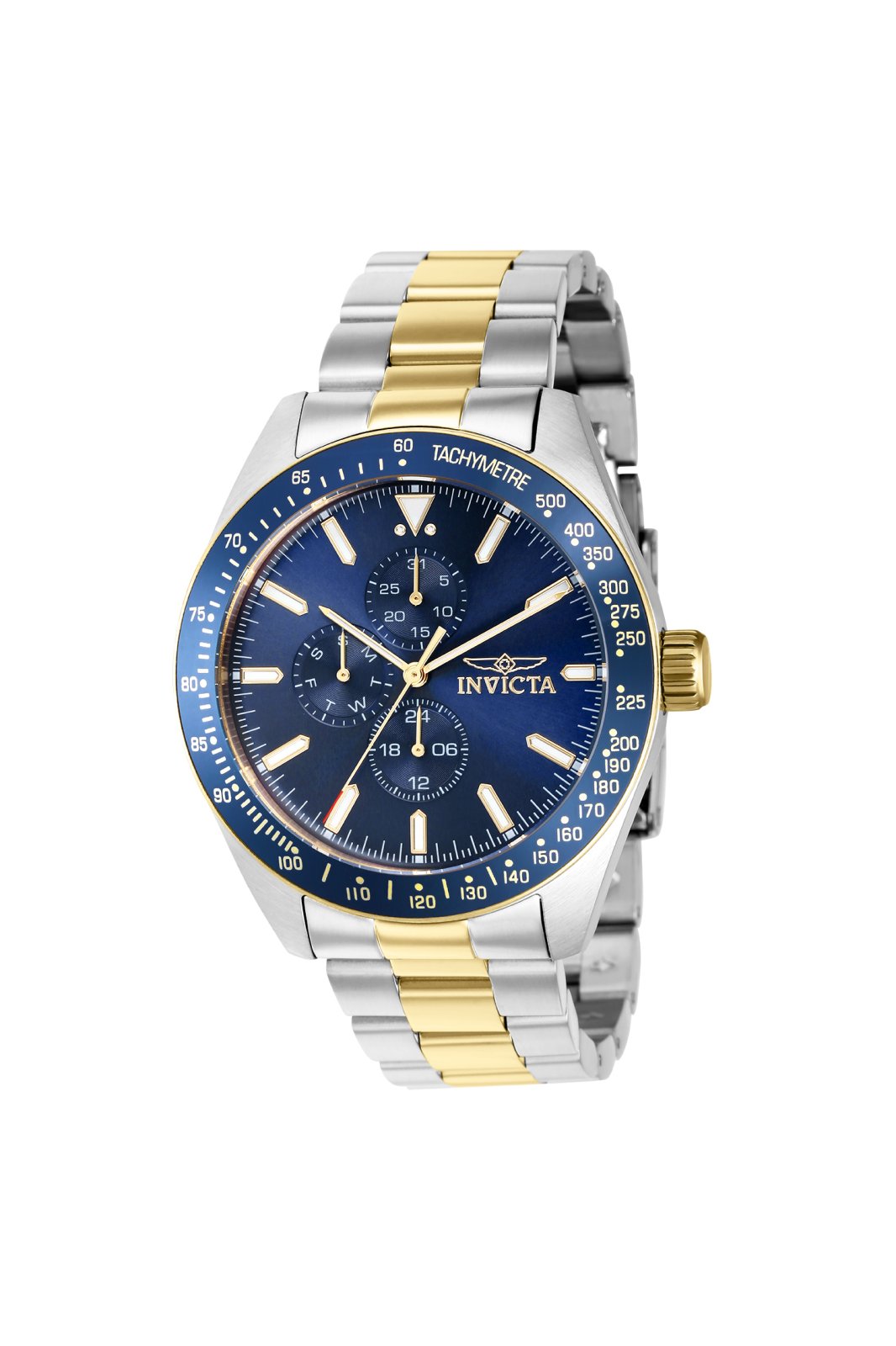 Invicta Speedway IN-46103 Orologio Uomo - Cassa Acciaio 53mm, Quadrante Grigio, Movimento Quarzo, Impermeabile 5 Bar