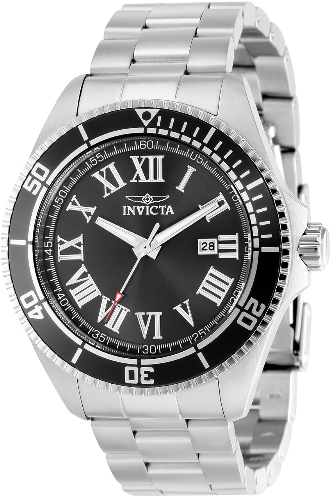 Invicta Pro Diver 14998 muški sat - Quartz mehanizam - Nehrđajući čelik s crnim brojčanikom - 45 mm