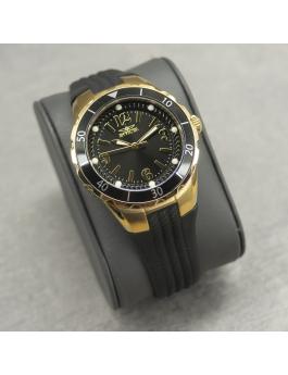 Invicta Angel 17486 Reloj de Mujer - Movimiento de Cuarzo - Acero Inoxidable con Esfera Negra - 38 mm