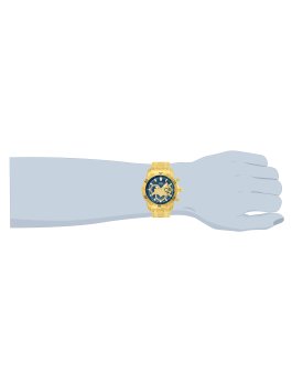 Invicta Pro Diver - SCUBA 22765 Orologio da Uomo - Movimento al Quarzo - Acciaio Inossidabile con Quadrante Blu - 50 mm