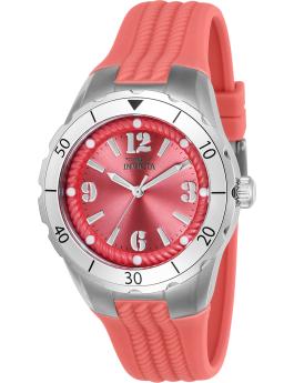 Invicta Angel 24122 Women's Watch - Quartz Movement - Stainless Steel with Pink Dial - 38 mm