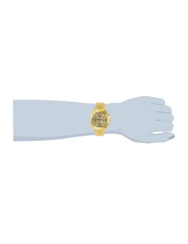 Invicta Speedway 30997 Reloj de Hombre - Movimiento de Cuarzo - Acero Inoxidable con Esfera Dorada - 39 mm