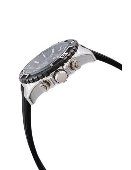 Invicta Aviator 37630 Reloj para Hombre - Movimiento de Cuarzo - Acero Inoxidable con Esfera Negra - 49 mm