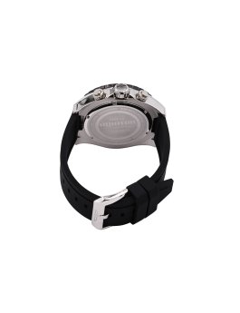 Invicta Aviator 37630 Reloj para Hombre - Movimiento de Cuarzo - Acero Inoxidable con Esfera Negra - 49 mm