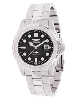 Invicta Pro Diver 18741 Orologio Uomo 50mm, Quarzo Nero, Impermeabile 10 Bar