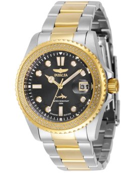 Invicta Pro Diver 37981 Women's Quartz Watch - 38mm - With 180 diamonds