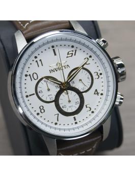 Invicta S1 Rally 16010 Orologio da Uomo - Movimento al Quarzo - Acciaio Inossidabile con Quadrante Argento - 48 mm