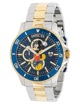 Invicta Disney - Mickey Mouse 39521 blu Orologio Uomo Quarzo  - 48mm