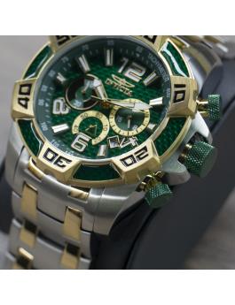 Invicta Pro Diver - SCUBA 25857 Orologio da uomo - Movimento al quarzo - Acciaio inossidabile con quadrante verde - 50 mm