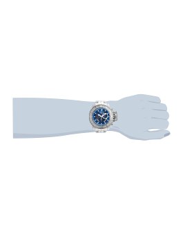 Invicta Sea Hunter 26105 Men's Watch - Quartz Movement - Stainless Steel with Blue Dial - 58 mm