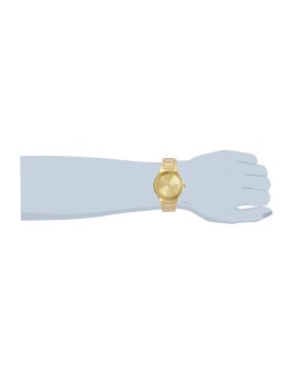 Invicta Specialty 29471 Relógio Masculino - Movimento Quartz - Aço Inoxidável com Mostrador Dourado - 40 mm