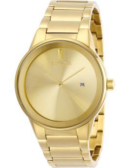 Invicta Specialty 29471 Zegarek męski - Mechanizm kwarcowy - Stal nierdzewna z Złotą Tarcza - 40 mm