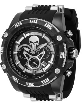 Invicta Marvel - Punisher 35365 Men's Quartz Watch - 52mm