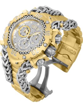 Invicta Gladiator 34443 Men's Quartz Watch - 55mm - With 280 diamonds