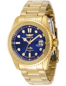 Invicta Pro Diver 37982 Relógio de Mulher Quartzo  - 38mm - Com 160 diamantes