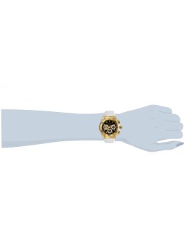 TechnoMarine Cruise TM-118134 Relógio Feminino - Movimento Quartz - Aço Inoxidável com Mostrador Preto - 40 mm