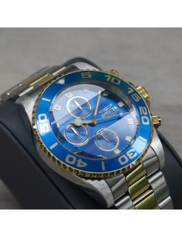 Invicta Pro Diver 43408 Relógio Masculino - Movimento Quartz - Aço Inoxidável com Mostrador Azul - 43 mm