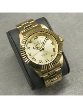 Invicta Pro Diver 16739 Reloj para Hombre - Movimiento de Cuarzo - Acero Inoxidable con Esfera Dorada - 44 mm