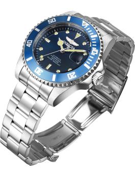 Invicta Orologio Automatico Pro Diver 36972 – Cassa 44mm Acciaio – Quadrante Blu – Impermeabile 20 Bar - 2