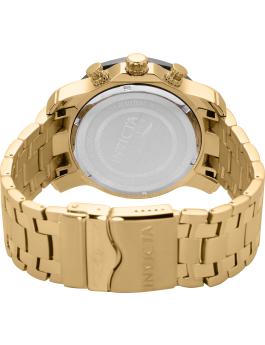 Invicta Pro Diver 37725 Men's Watch - Quartz Movement - Stainless Steel with Black Dial - 50 mm