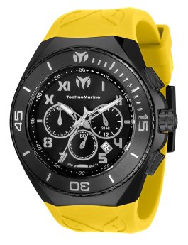 TechnoMarine Manta TM-220001 Men's Watch - Quartz Movement - Stainless Steel with Grey Dial - 48 mm