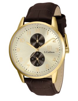 S.Coifman S.Coifman SC0490 Men's Quartz Watch - 44mm