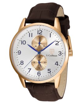S.Coifman S.Coifman SC0491 Men's Quartz Watch - 44mm