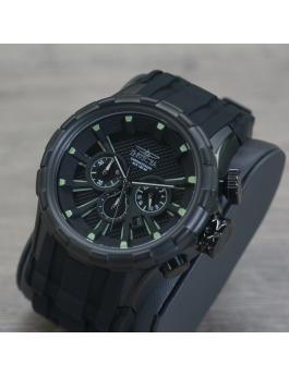 Invicta I-Force 16974 Reloj de Hombre - Movimiento de Cuarzo - Acero Inoxidable con Esfera Negra - 52 mm