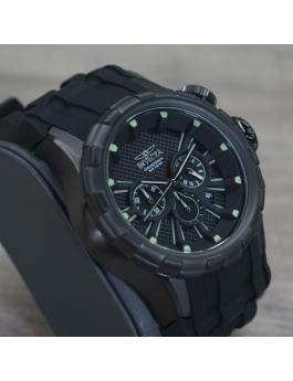 Invicta I-Force 16974 Reloj de Hombre - Movimiento de Cuarzo - Acero Inoxidable con Esfera Negra - 52 mm